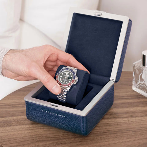 Charles Simon - Eaton 1 Watch Case - Sapphire / Grey - Certified Horology