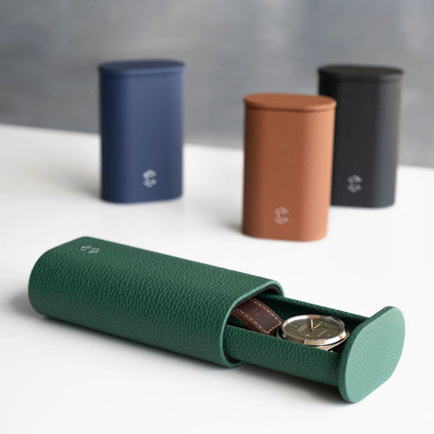 Charles Simon - The Oscar 1 Tall Watch Roll - Emerald - Certified Horology