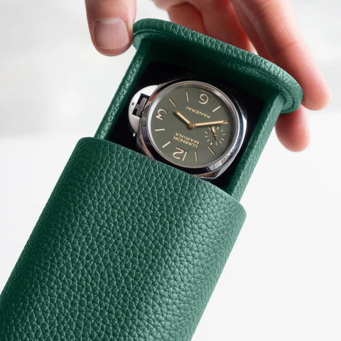 Charles Simon - The Oscar 1 Tall Watch Roll - Emerald - Certified Horology