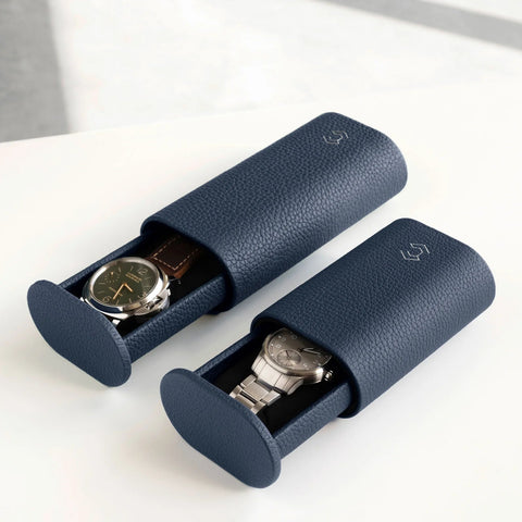 Charles Simon - The Oscar 1 Tall Watch Roll - Marine - Certified Horology