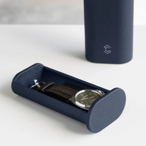 Charles Simon - The Oscar 1 Tall Watch Roll - Marine - Certified Horology