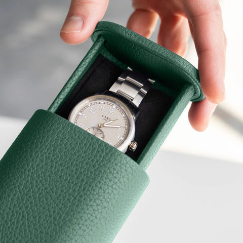 Charles Simon - The Oscar 1 Watch Roll - Emerald - Certified Horology