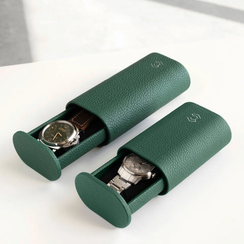 Charles Simon - The Oscar 1 Watch Roll - Emerald - Certified Horology