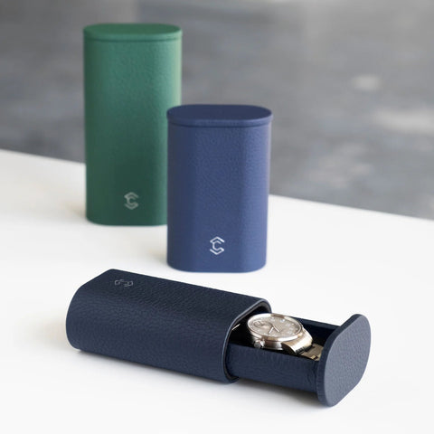 Charles Simon - The Oscar 1 Watch Roll - Marine - Certified Horology